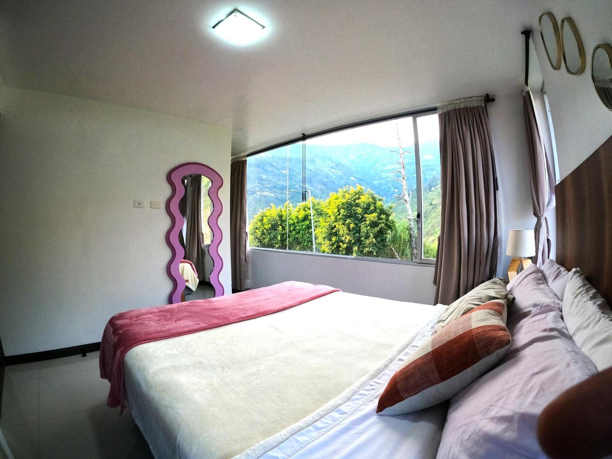 Casa Vista Hermosa Baños Esterno foto